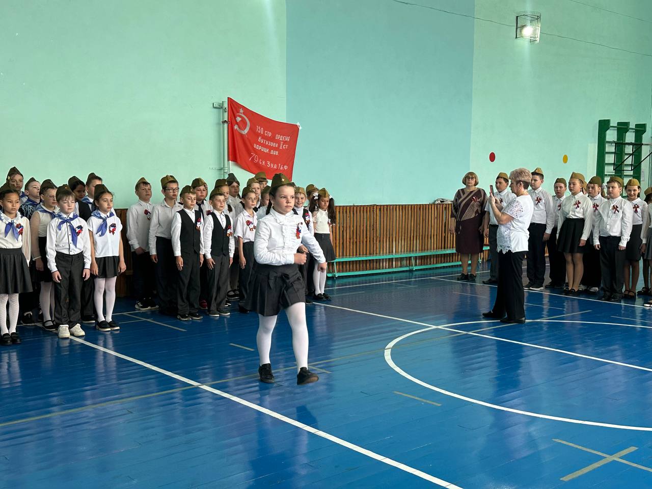 В преддверии великого праздника - Дня Победы в школе прошли военно-патриотические мероприятия!.