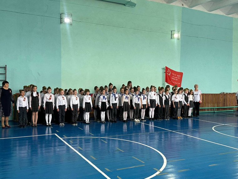 В преддверии великого праздника - Дня Победы в школе прошли военно-патриотические мероприятия!.